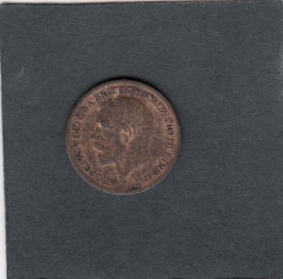 Beschrijving: 1 Farthing  GEORGIUS V 